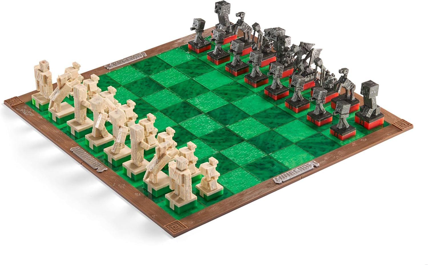 Minecraft Chess Set The Noble Collection Minecraft Chess Set The Noble Collection